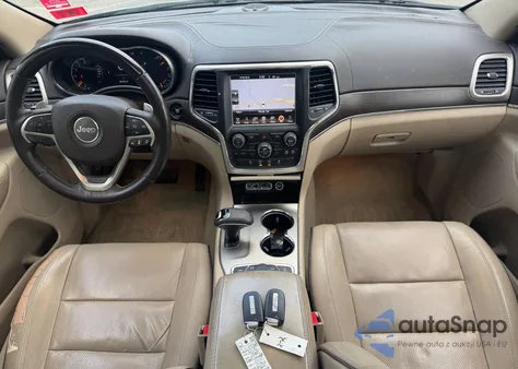 2014 Jeep Grand Cherokee Overland из США, поврежденный, VIN 1C4RJFCM8EC388963